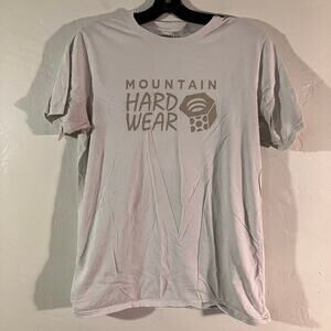 Mountain Hardwear White Crewneck T-shirt Outdoors